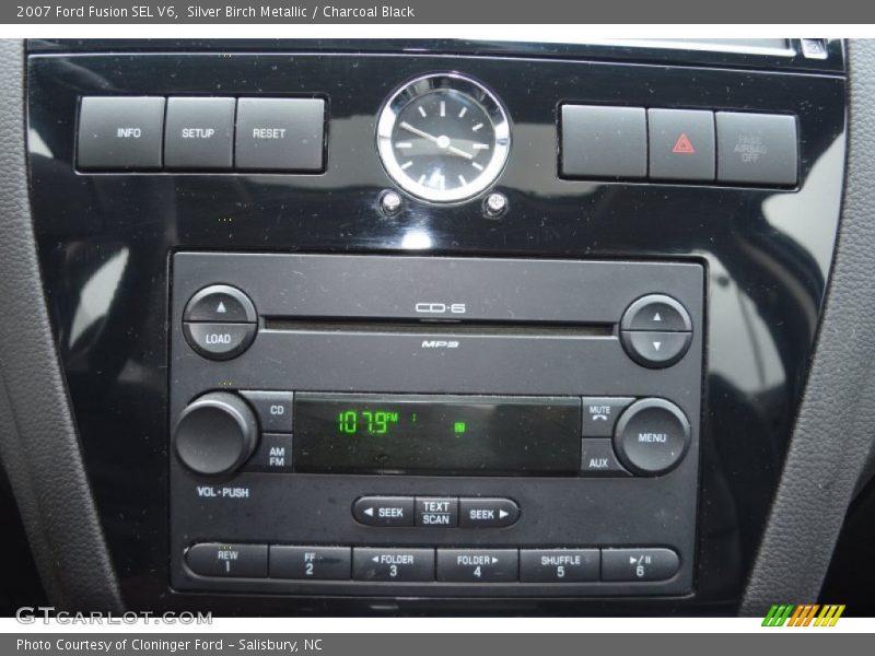 Silver Birch Metallic / Charcoal Black 2007 Ford Fusion SEL V6
