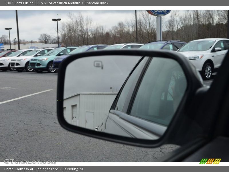 Silver Birch Metallic / Charcoal Black 2007 Ford Fusion SEL V6