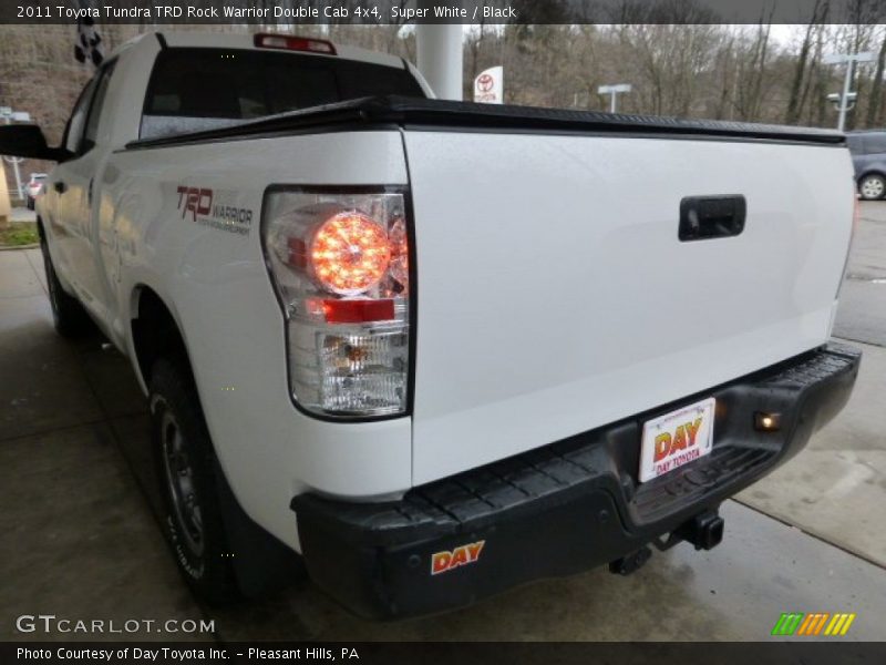 Super White / Black 2011 Toyota Tundra TRD Rock Warrior Double Cab 4x4