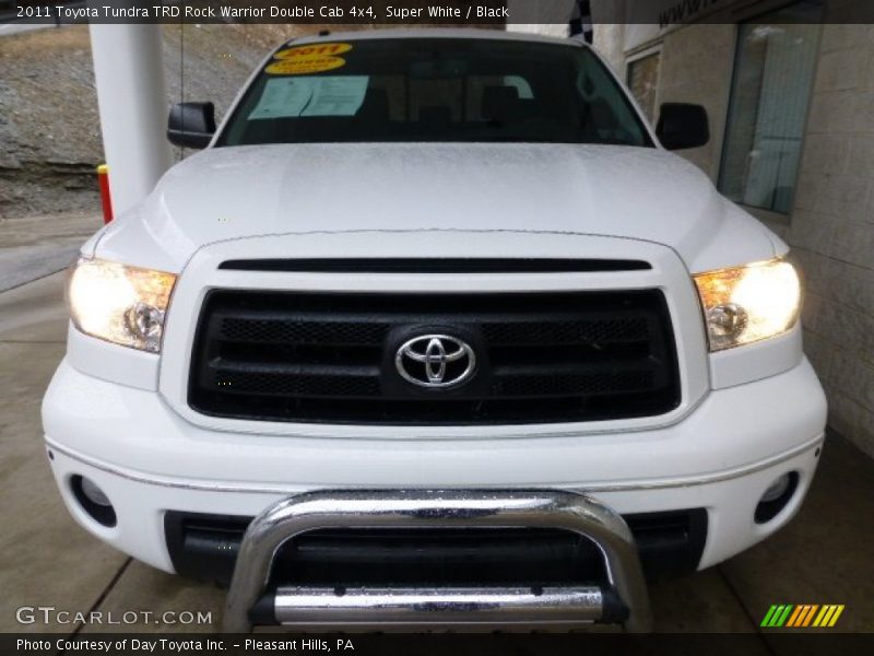 Super White / Black 2011 Toyota Tundra TRD Rock Warrior Double Cab 4x4