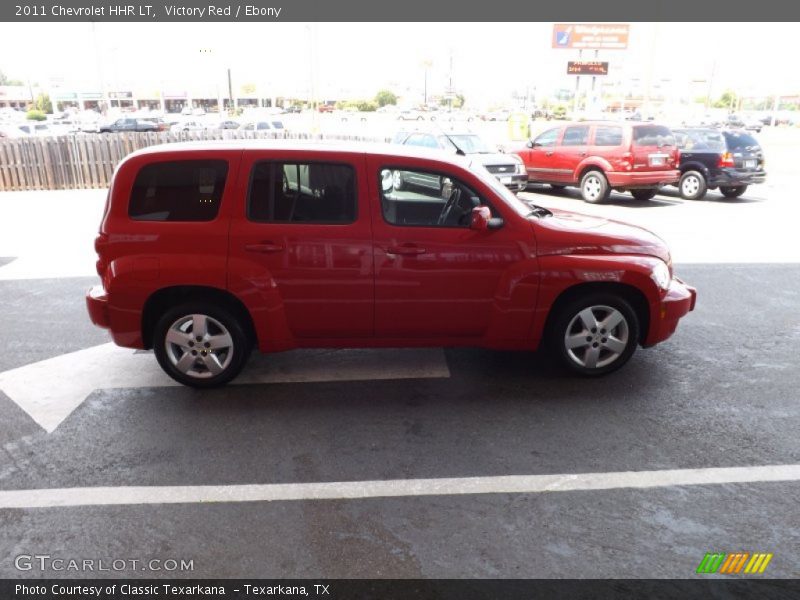 Victory Red / Ebony 2011 Chevrolet HHR LT