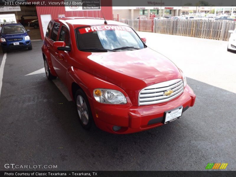Victory Red / Ebony 2011 Chevrolet HHR LT