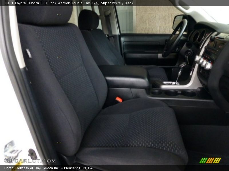 Super White / Black 2011 Toyota Tundra TRD Rock Warrior Double Cab 4x4