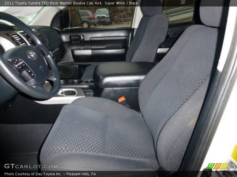 Super White / Black 2011 Toyota Tundra TRD Rock Warrior Double Cab 4x4