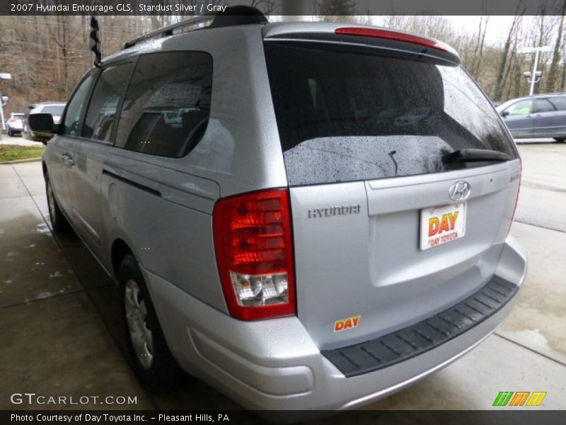 Stardust Silver / Gray 2007 Hyundai Entourage GLS