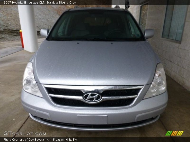 Stardust Silver / Gray 2007 Hyundai Entourage GLS