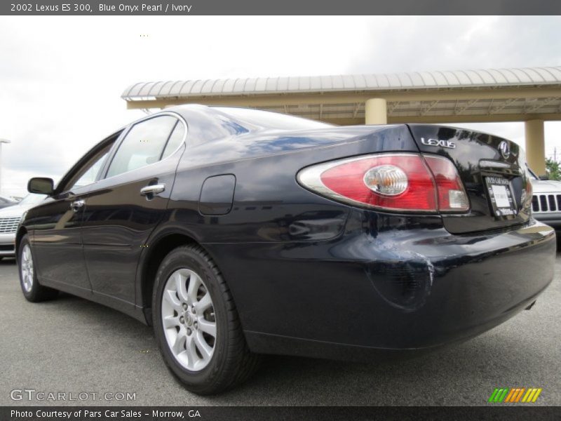 Blue Onyx Pearl / Ivory 2002 Lexus ES 300