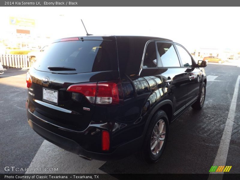 Ebony Black / Black 2014 Kia Sorento LX