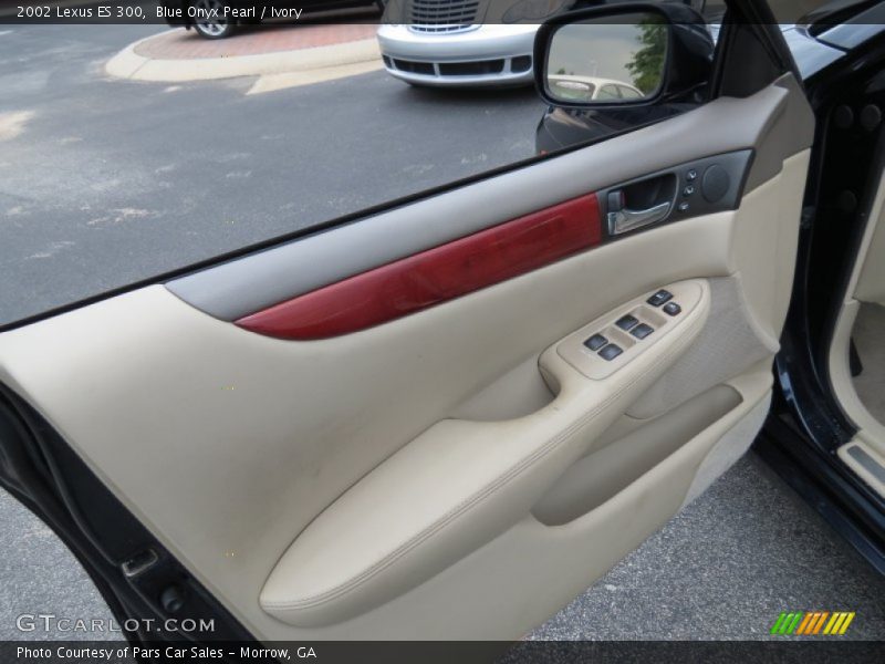 Blue Onyx Pearl / Ivory 2002 Lexus ES 300