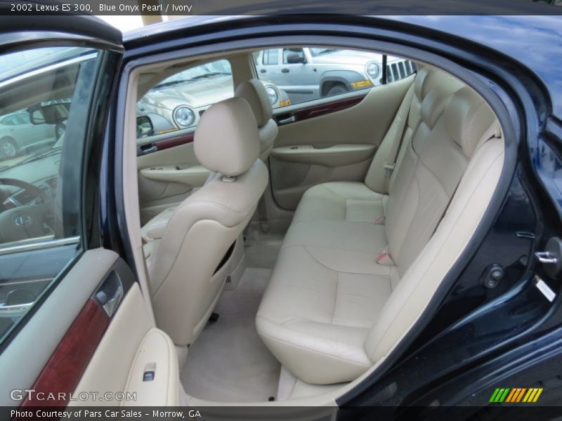 Rear Seat of 2002 ES 300