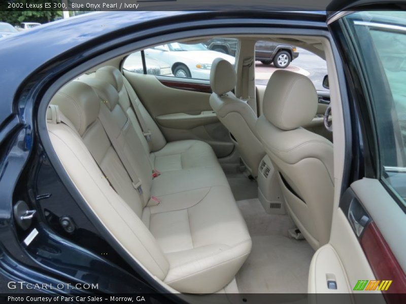 Rear Seat of 2002 ES 300