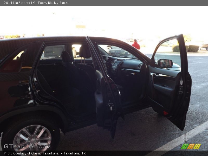 Ebony Black / Black 2014 Kia Sorento LX