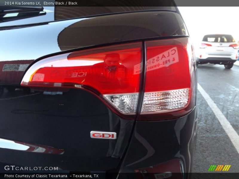Ebony Black / Black 2014 Kia Sorento LX