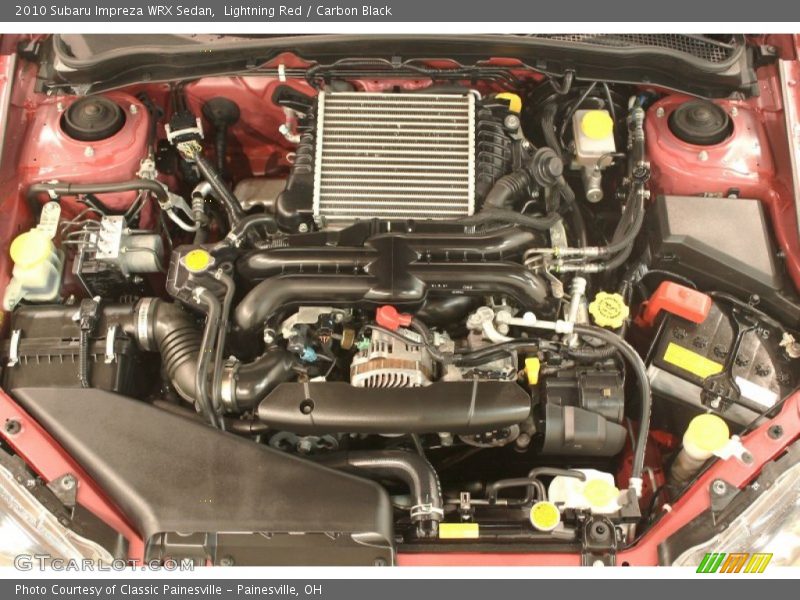  2010 Impreza WRX Sedan Engine - 2.5 Liter Turbocharged SOHC 16-Valve VVT Flat 4 Cylinder