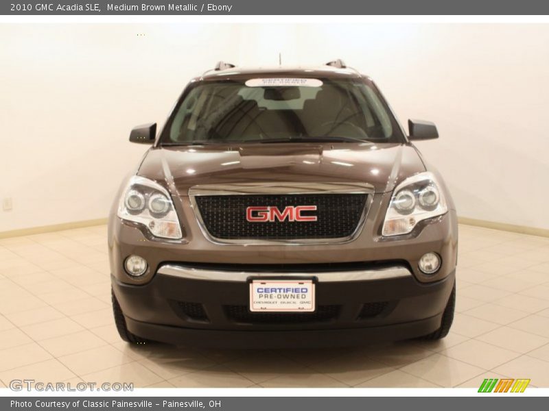 Medium Brown Metallic / Ebony 2010 GMC Acadia SLE