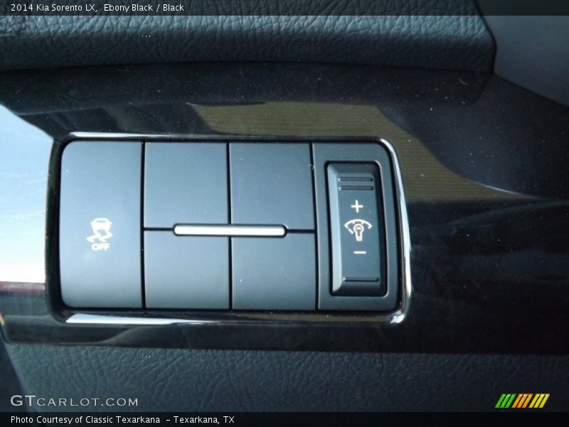 Controls of 2014 Sorento LX