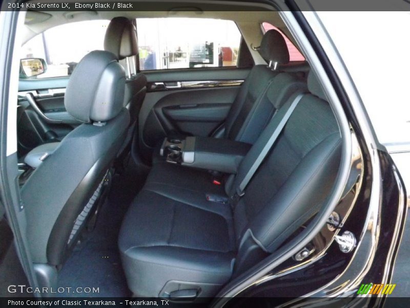 Rear Seat of 2014 Sorento LX
