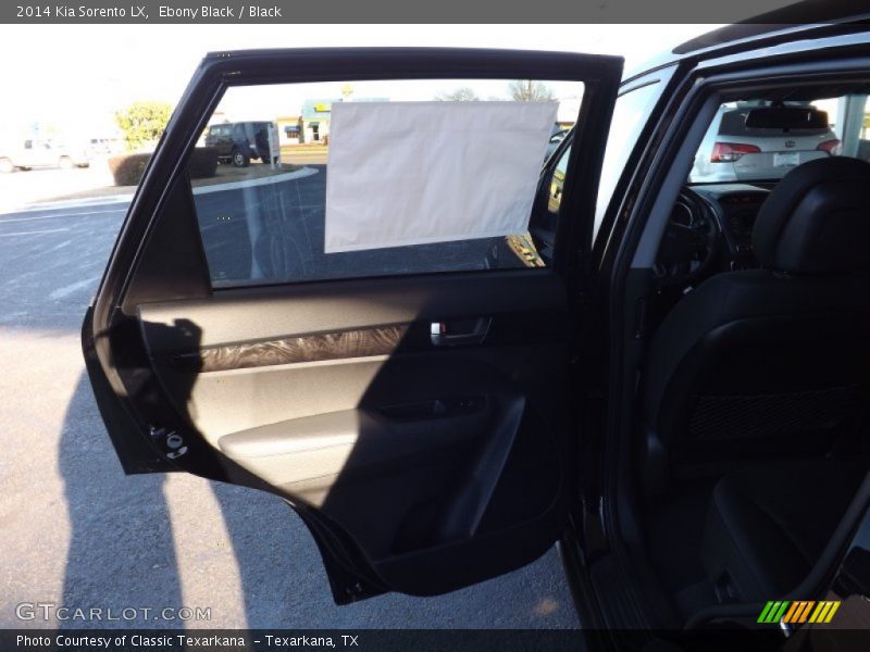 Ebony Black / Black 2014 Kia Sorento LX
