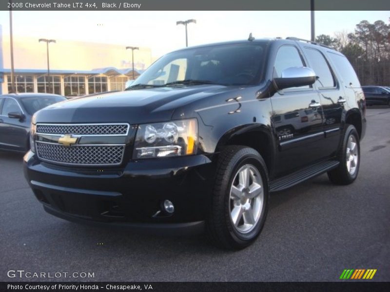 Black / Ebony 2008 Chevrolet Tahoe LTZ 4x4