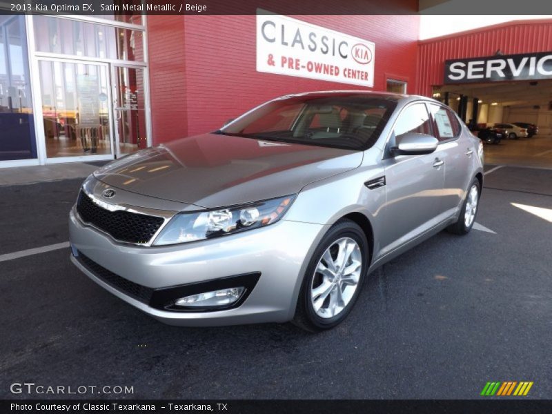 Satin Metal Metallic / Beige 2013 Kia Optima EX