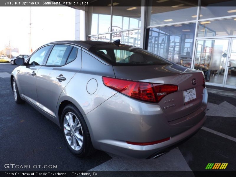 Satin Metal Metallic / Beige 2013 Kia Optima EX