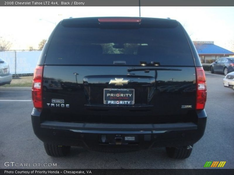 Black / Ebony 2008 Chevrolet Tahoe LTZ 4x4