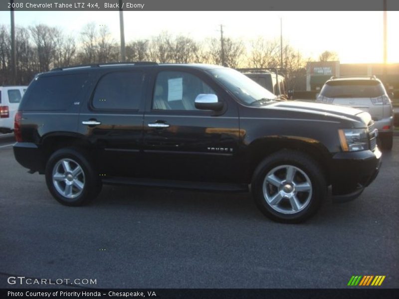 Black / Ebony 2008 Chevrolet Tahoe LTZ 4x4