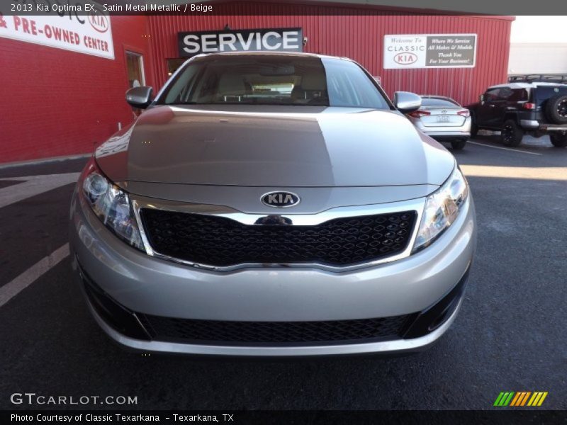 Satin Metal Metallic / Beige 2013 Kia Optima EX