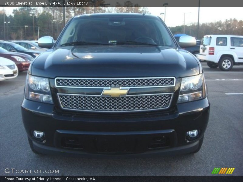Black / Ebony 2008 Chevrolet Tahoe LTZ 4x4