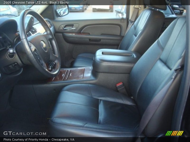  2008 Tahoe LTZ 4x4 Ebony Interior