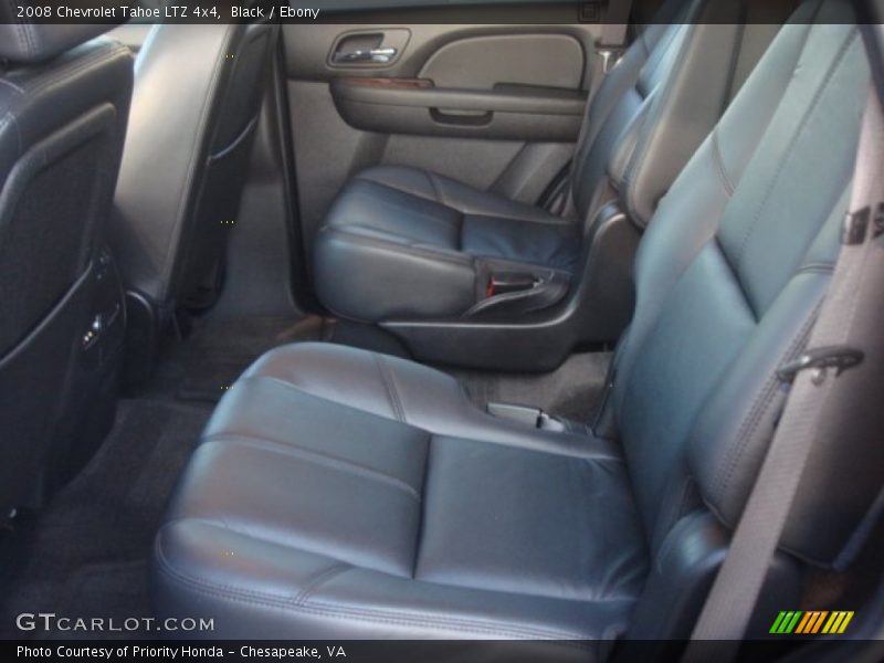 Rear Seat of 2008 Tahoe LTZ 4x4