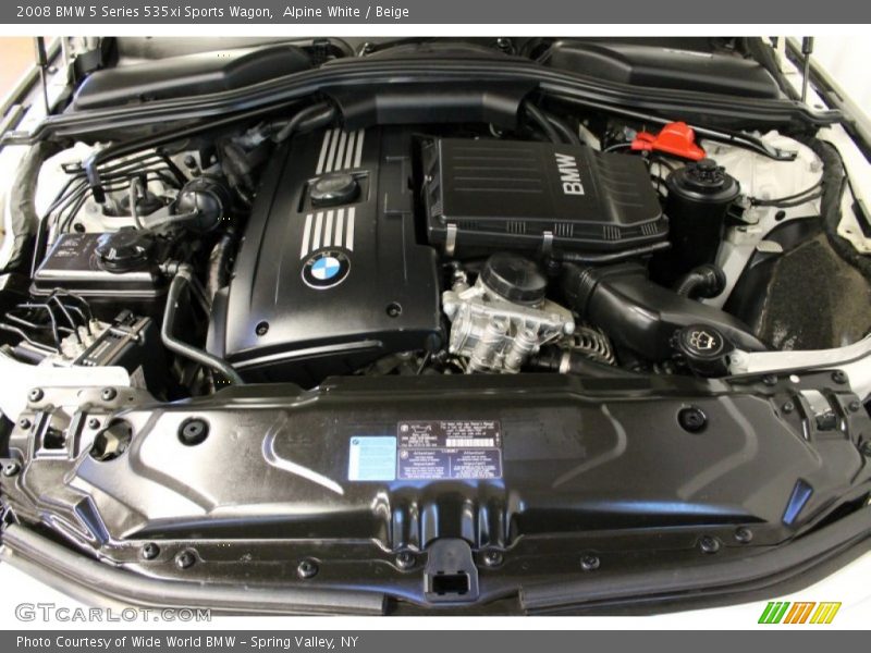  2008 5 Series 535xi Sports Wagon Engine - 3.0L Twin Turbocharged DOHC 24V VVT Inline 6 Cylinder