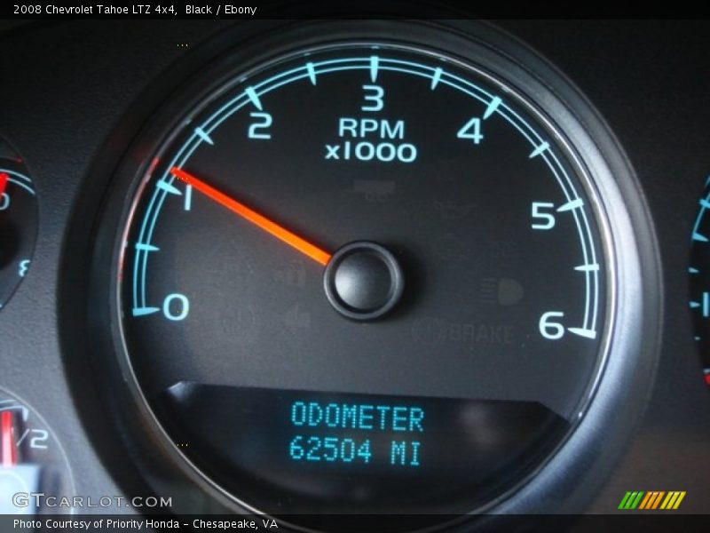 Black / Ebony 2008 Chevrolet Tahoe LTZ 4x4