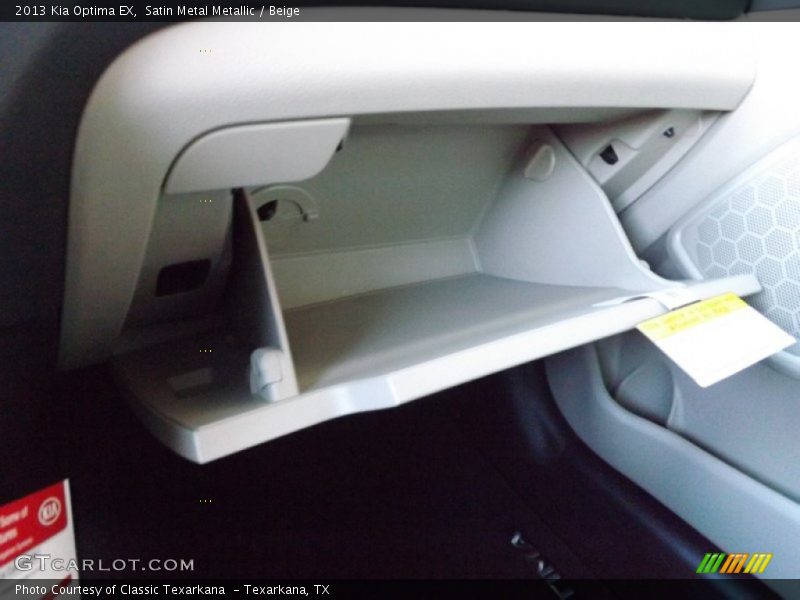 Satin Metal Metallic / Beige 2013 Kia Optima EX
