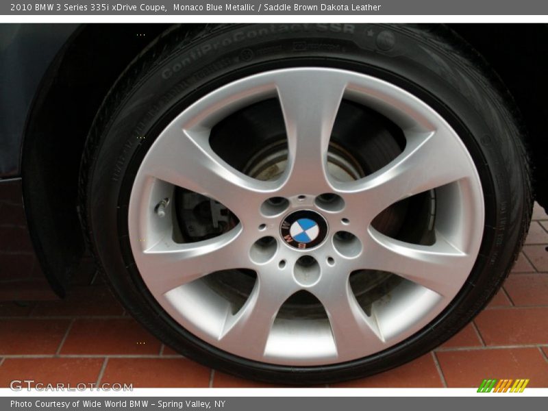 Monaco Blue Metallic / Saddle Brown Dakota Leather 2010 BMW 3 Series 335i xDrive Coupe