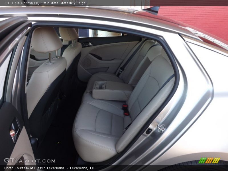 Satin Metal Metallic / Beige 2013 Kia Optima EX
