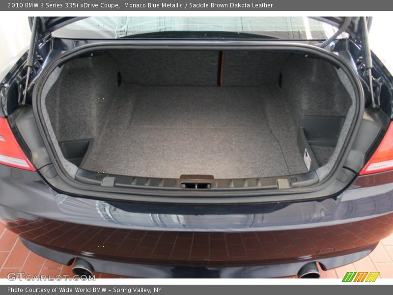 2010 3 Series 335i xDrive Coupe Trunk