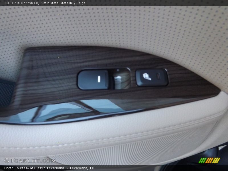 Satin Metal Metallic / Beige 2013 Kia Optima EX