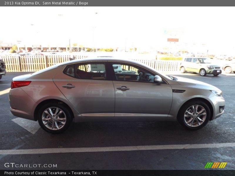 Satin Metal Metallic / Beige 2013 Kia Optima EX