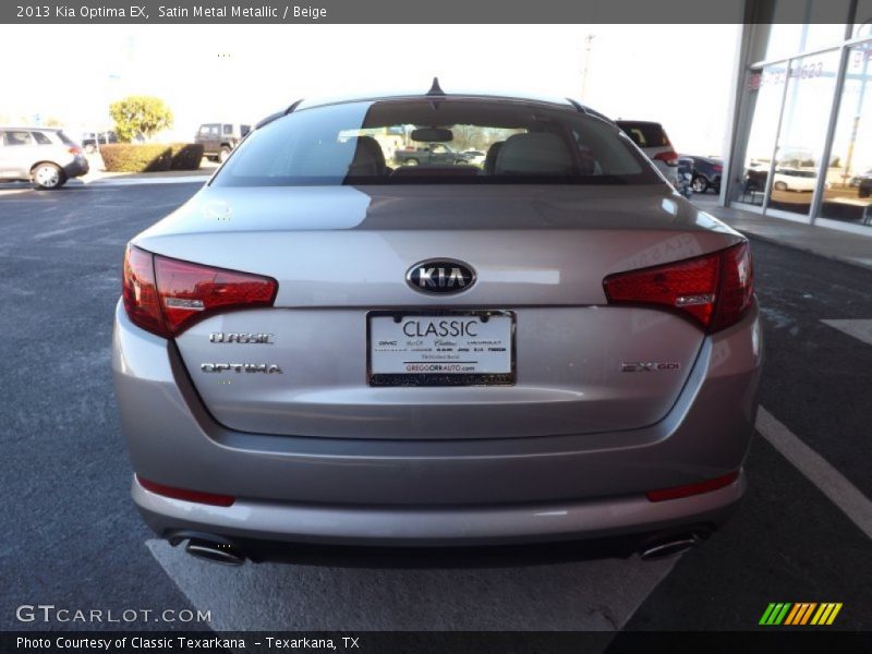 Satin Metal Metallic / Beige 2013 Kia Optima EX