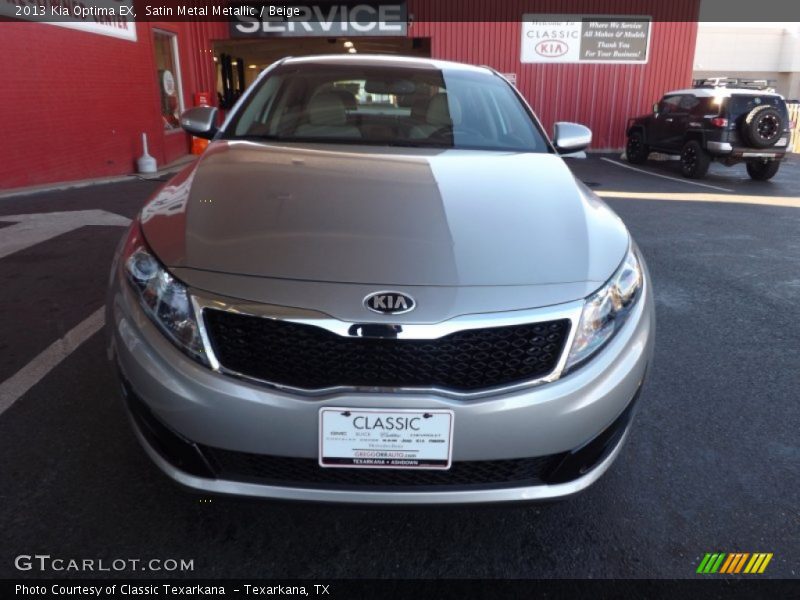 Satin Metal Metallic / Beige 2013 Kia Optima EX