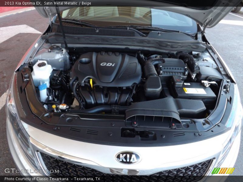 Satin Metal Metallic / Beige 2013 Kia Optima EX