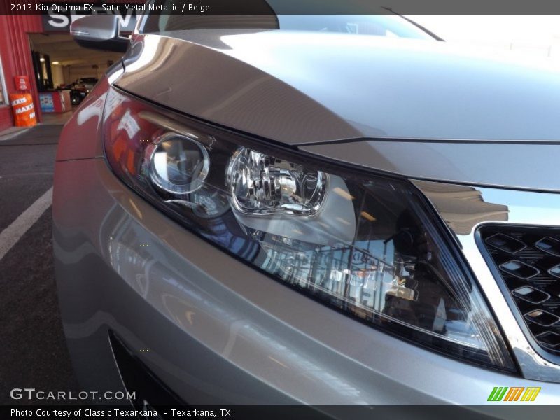 Satin Metal Metallic / Beige 2013 Kia Optima EX