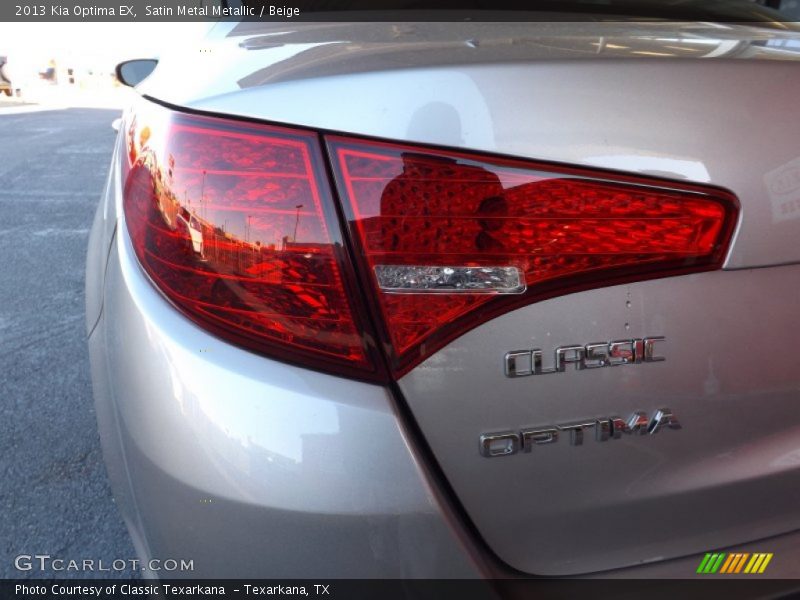 Satin Metal Metallic / Beige 2013 Kia Optima EX