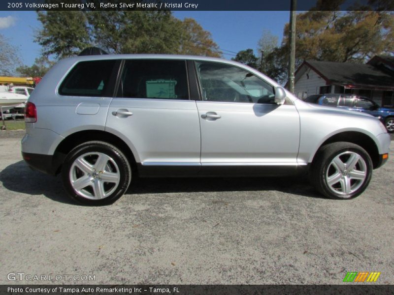 Reflex Silver Metallic / Kristal Grey 2005 Volkswagen Touareg V8