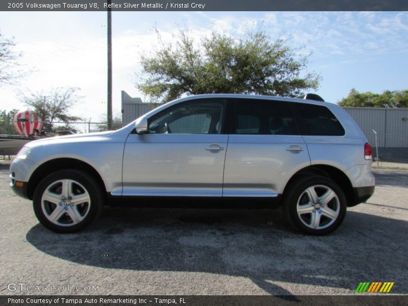 Reflex Silver Metallic / Kristal Grey 2005 Volkswagen Touareg V8