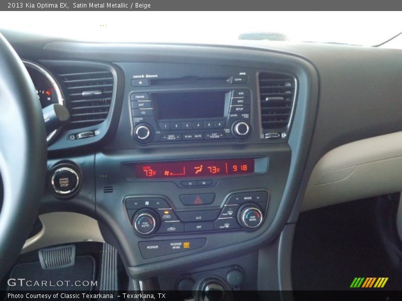 Satin Metal Metallic / Beige 2013 Kia Optima EX