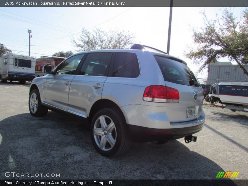 Reflex Silver Metallic / Kristal Grey 2005 Volkswagen Touareg V8