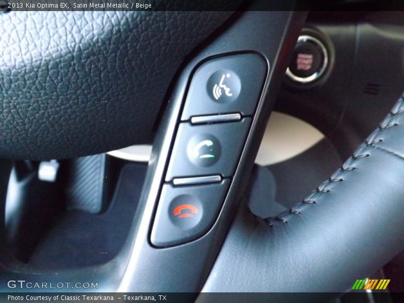 Satin Metal Metallic / Beige 2013 Kia Optima EX