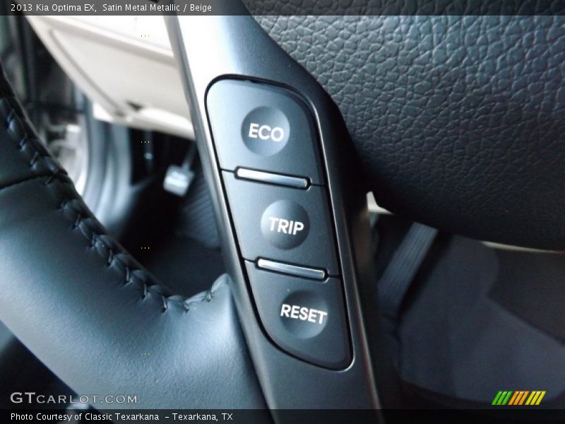 Satin Metal Metallic / Beige 2013 Kia Optima EX